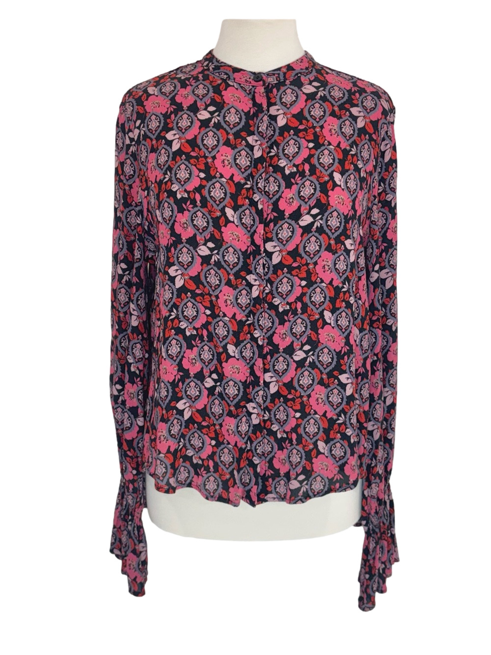 Imperial floral button-down shirt